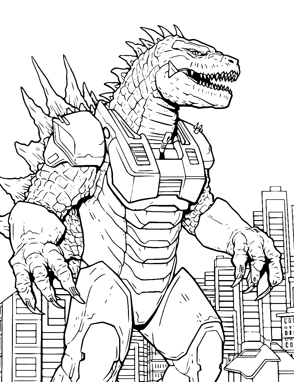 25 Godzilla Coloring Pages Free Printable Sheets 25 Godzilla Coloring Pages Free Printable Sheets