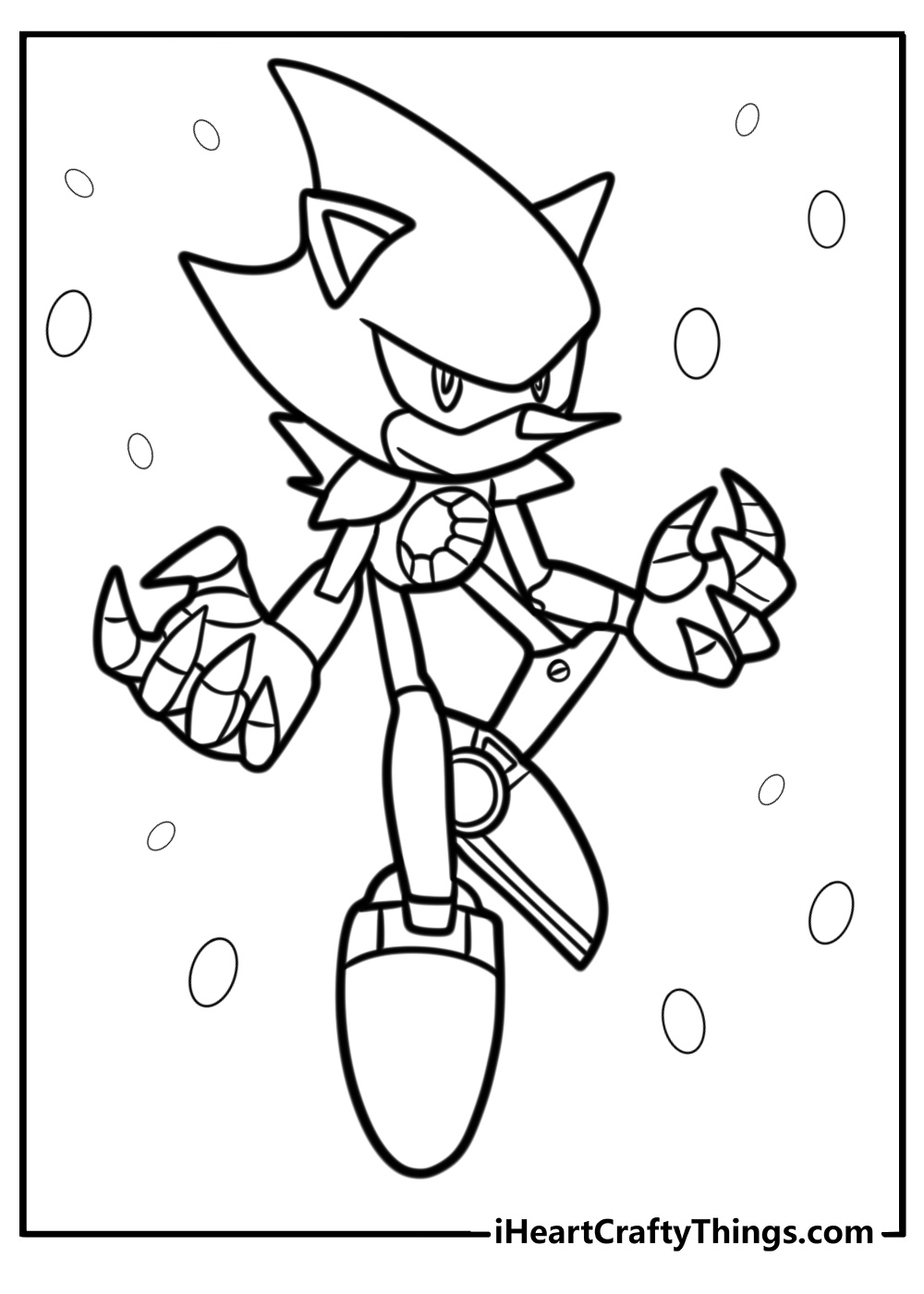 25 Metal Sonic Coloring Pages Free Printable PDF 25 Metal Sonic Coloring Pages Free Printable PDF