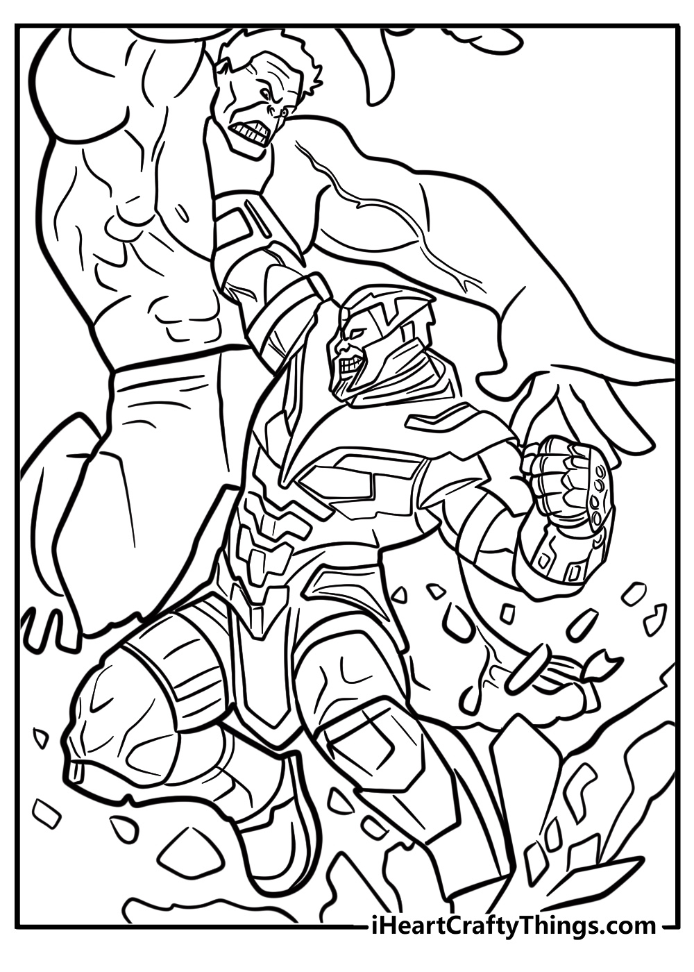 25 Thanos Coloring Pages 100 Free To Print 