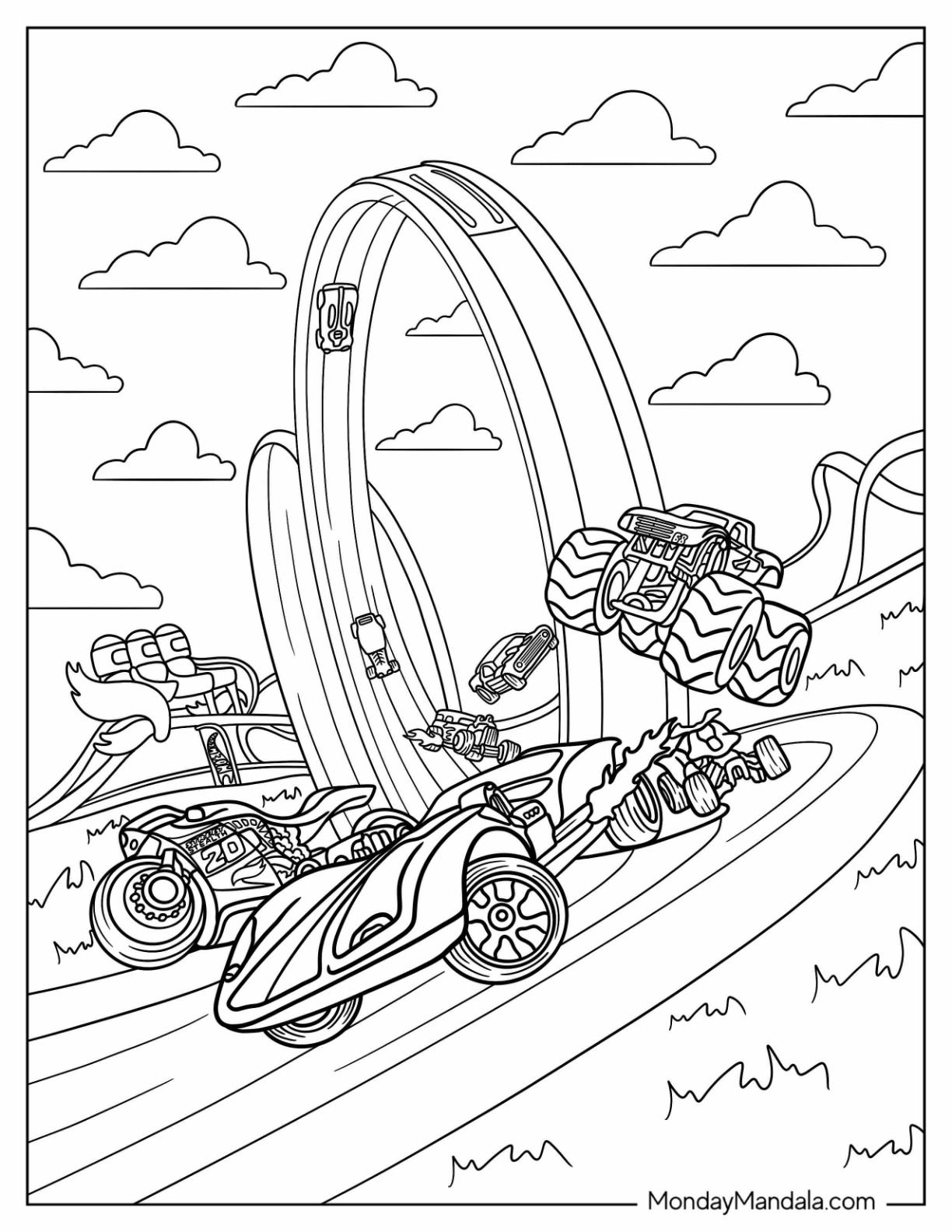 26 Hot Wheels Coloring Pages Free PDF Printables 26 Hot Wheels Coloring Pages Free PDF Printables
