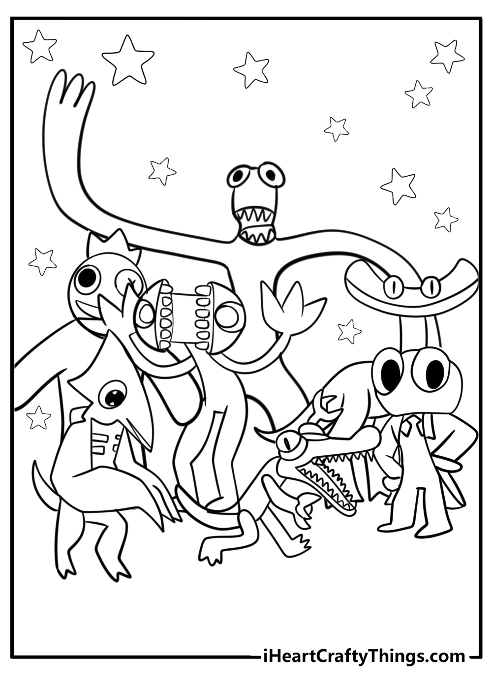 26 New Rainbow Friends Coloring Pages 100 Free To Print 26 New Rainbow Friends Coloring Pages 100 Free To Print