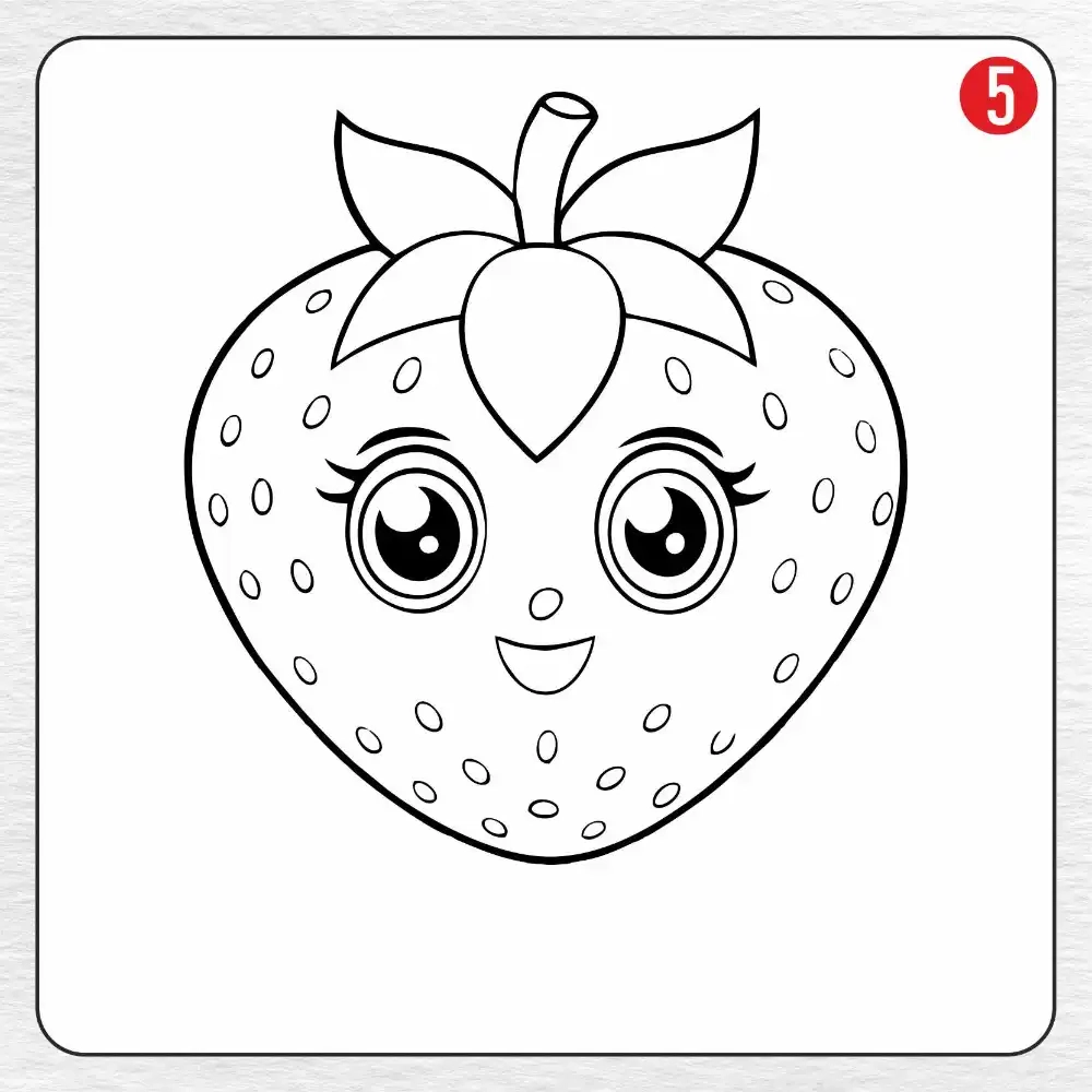 26 Strawberry Coloring Pages Free PDF To Print Woo Coloring