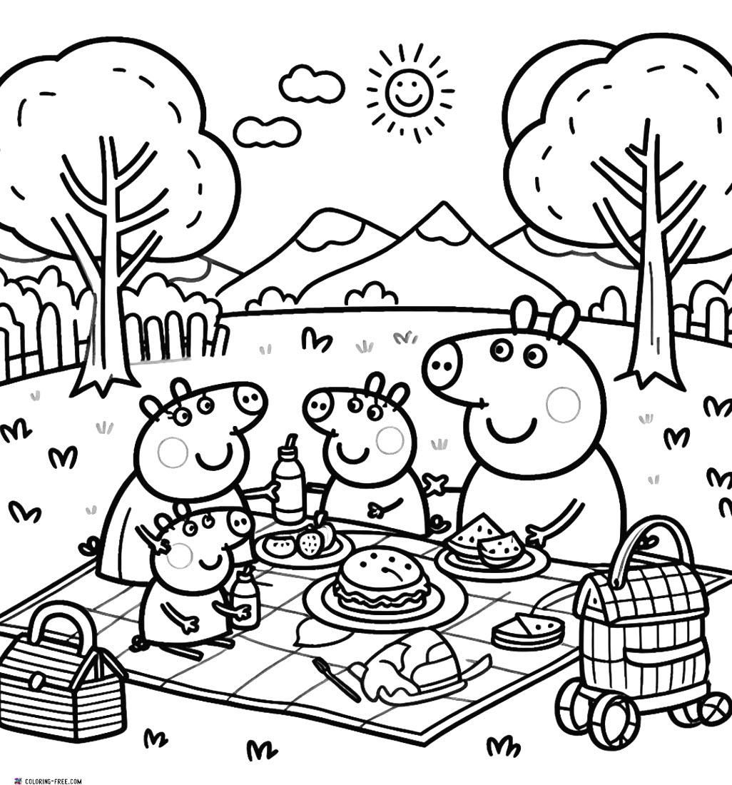 2751 Page The Peppa Pig Family Had A Picnic And It Was 