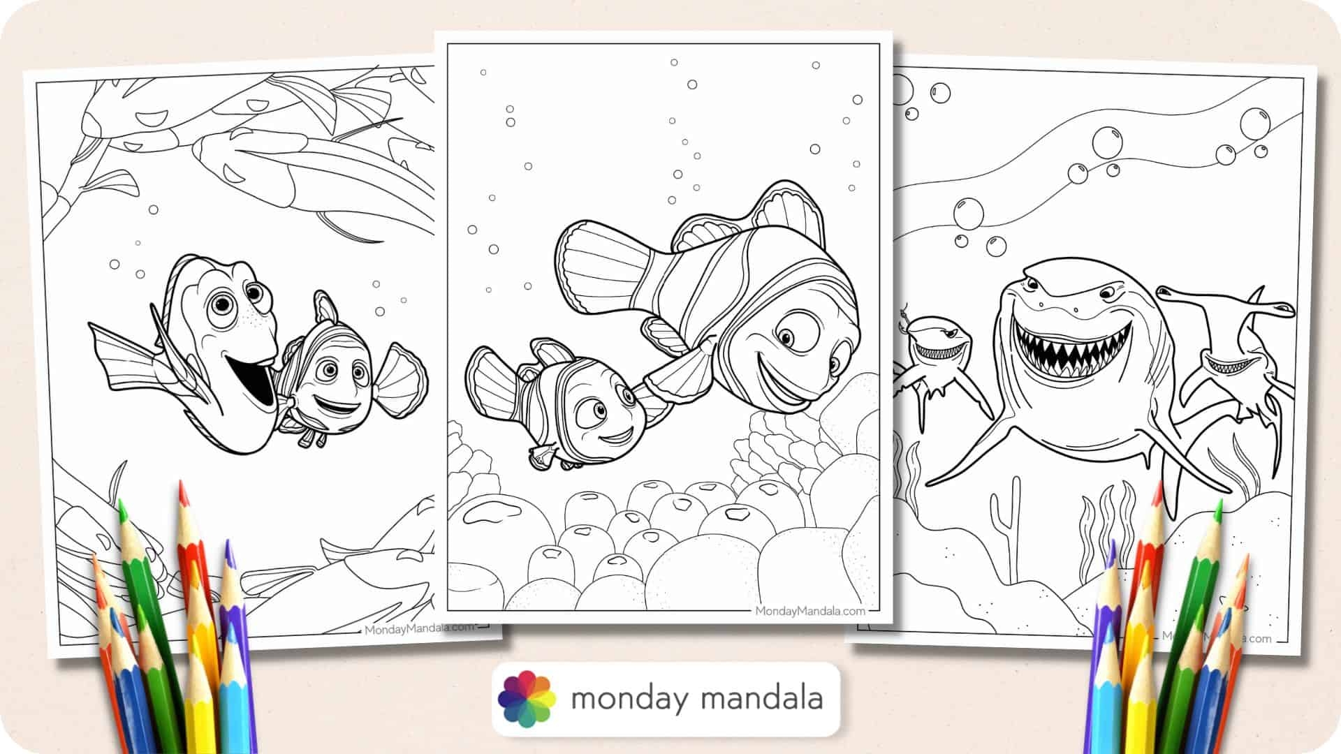28 Finding Nemo Coloring Pages Free PDF Printables 28 Finding Nemo Coloring Pages Free PDF Printables