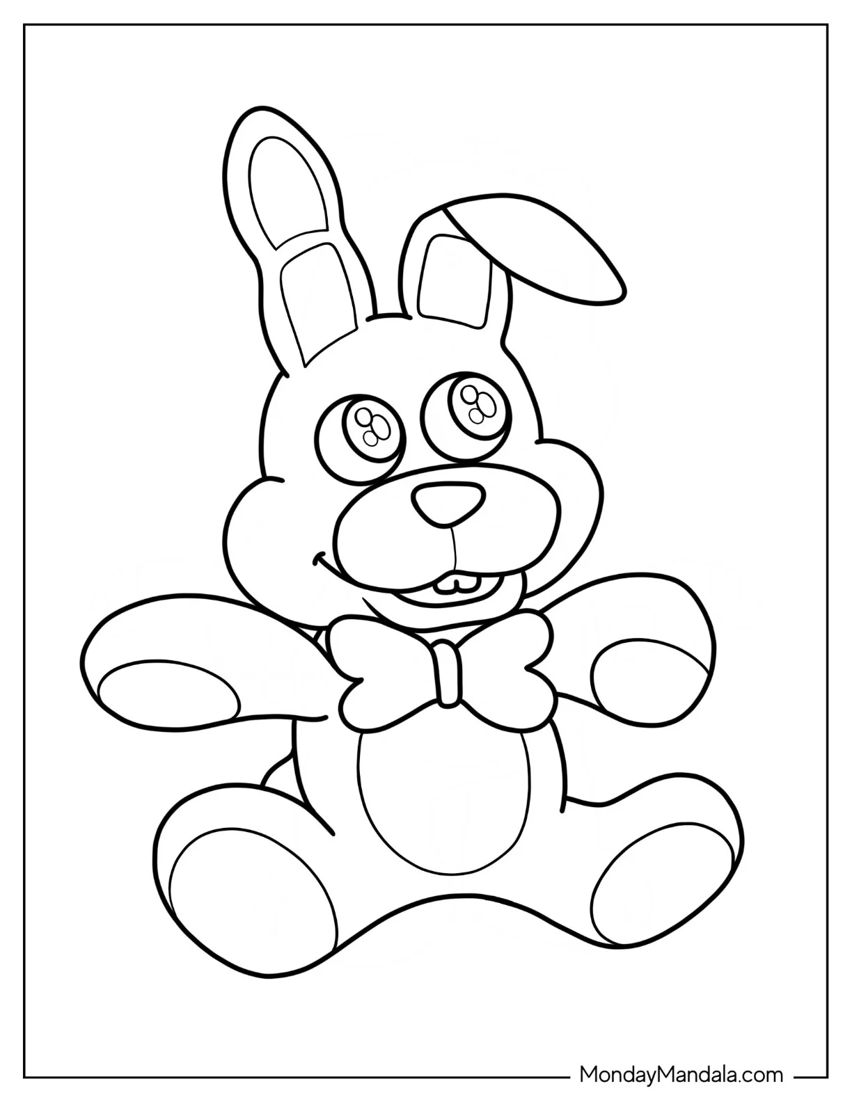 28 Five Nights At Freddie s Coloring Pages Free PDF Printables 