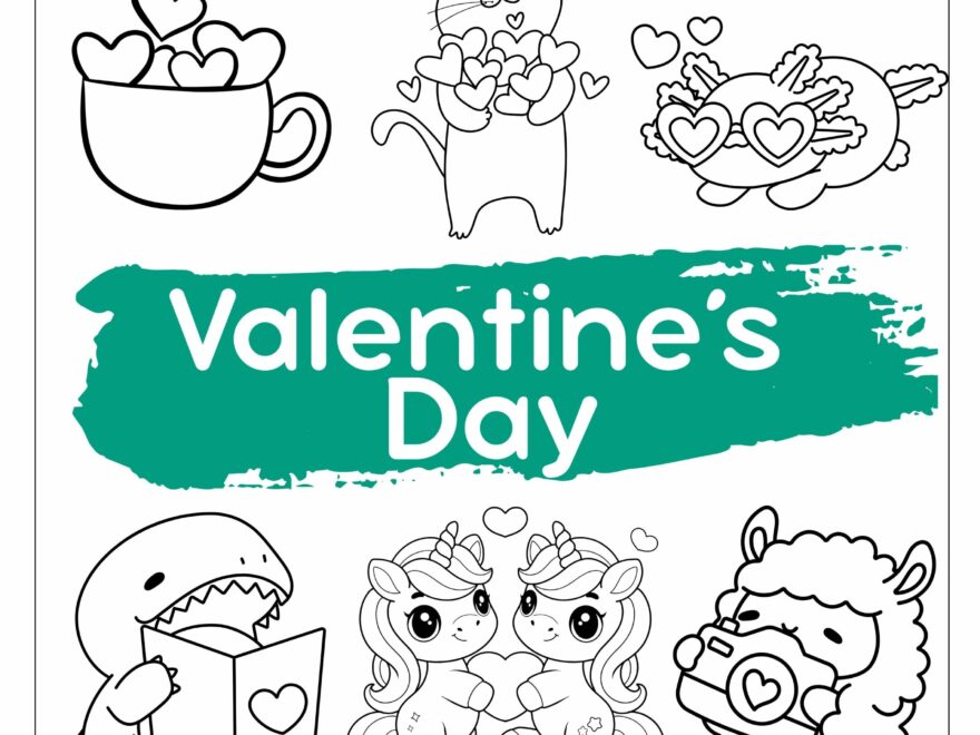 28 Free Valentine s Day Coloring Pages