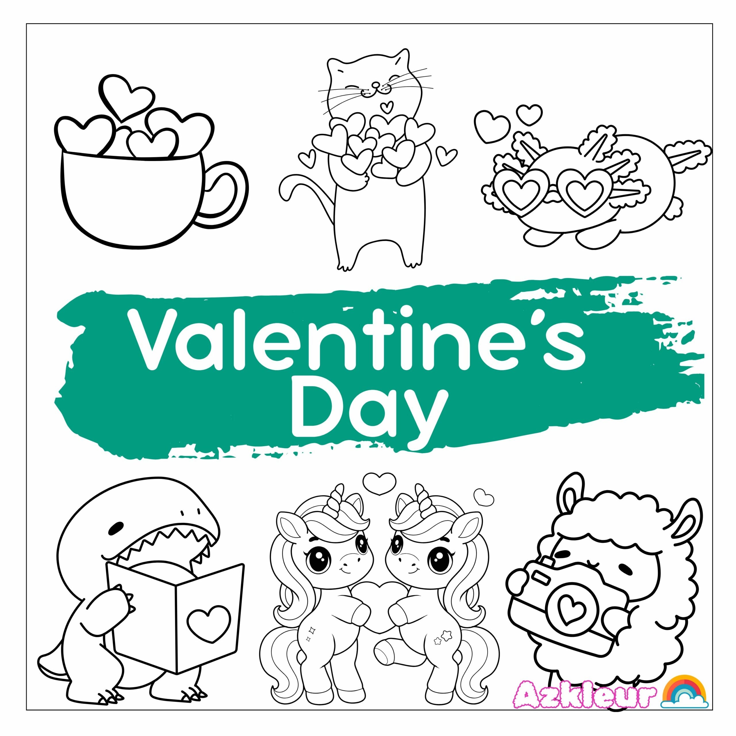 28 Free Valentine s Day Coloring Pages