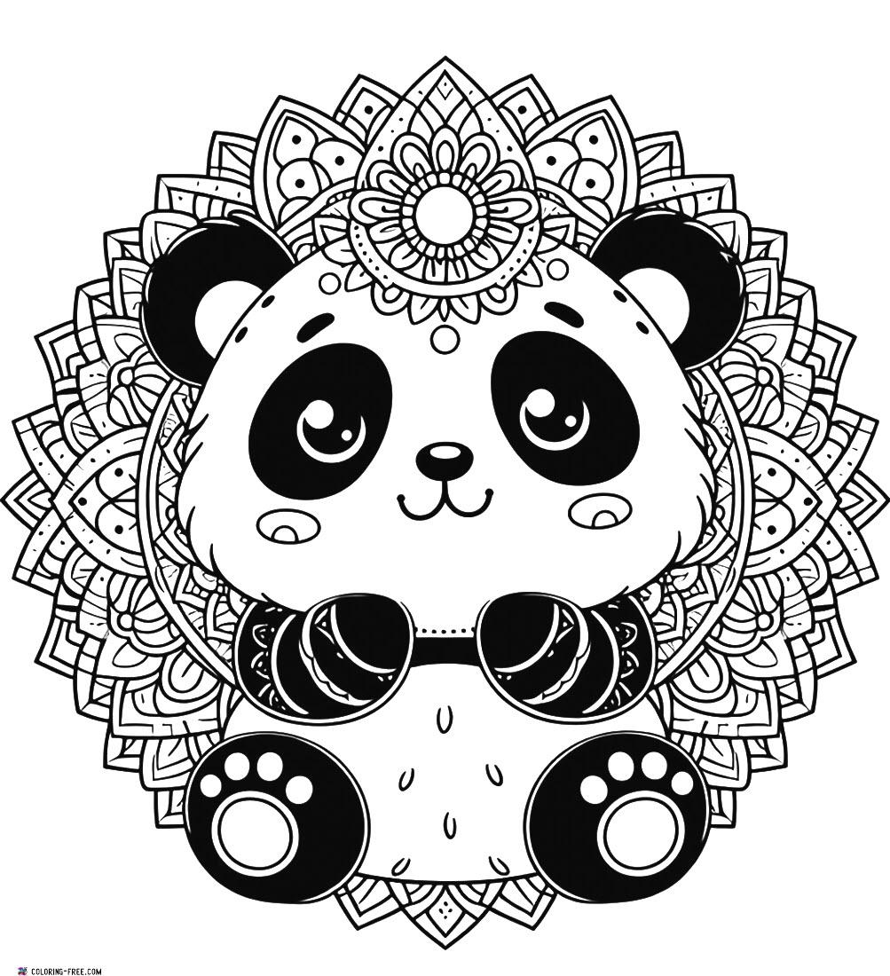 2880 Page Mandala Panda Is The Most Fantastic And Whimsical 2880 Page Mandala Panda Is The Most Fantastic And Whimsical
