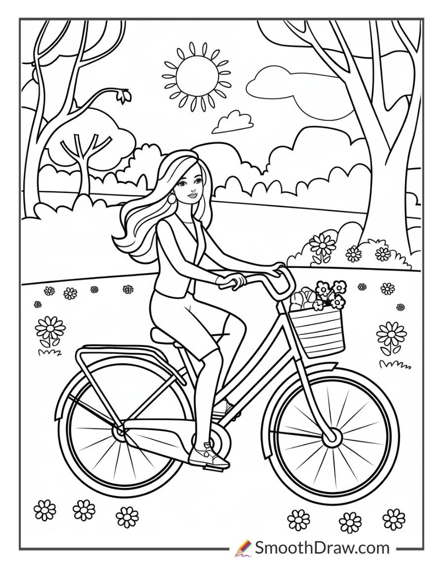 29 Barbie Coloring Pages Free PDF Printables Smooth Draw 29 Barbie Coloring Pages Free PDF Printables Smooth Draw