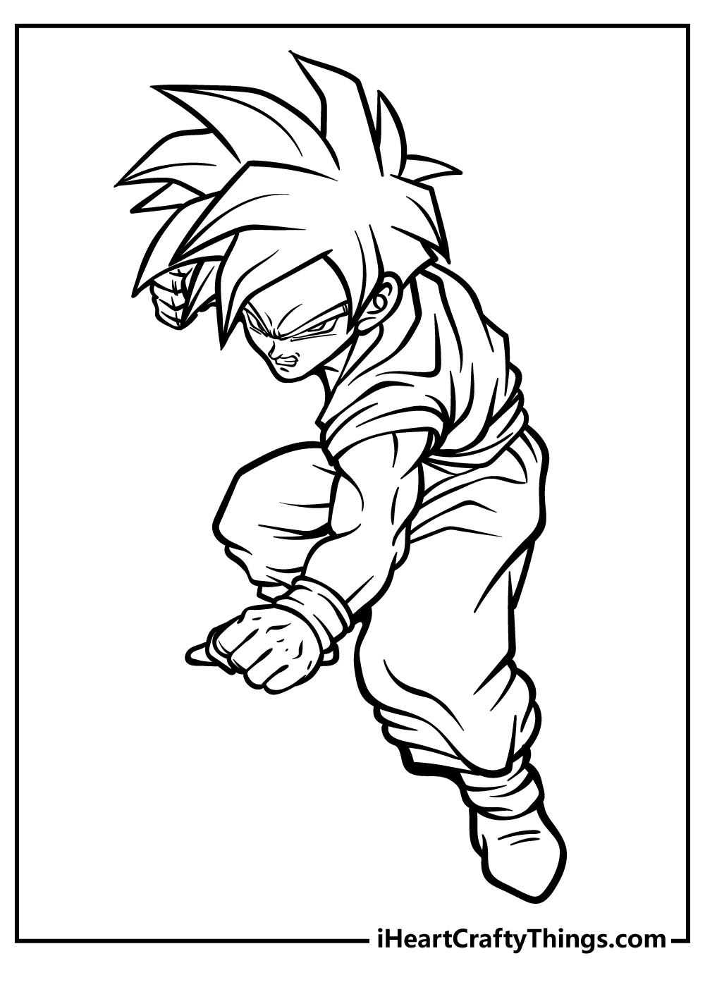 30 Dragon Ball Z Coloring Pages Free DBZ Fans Printable PDF 30 Dragon Ball Z Coloring Pages Free DBZ Fans Printable PDF