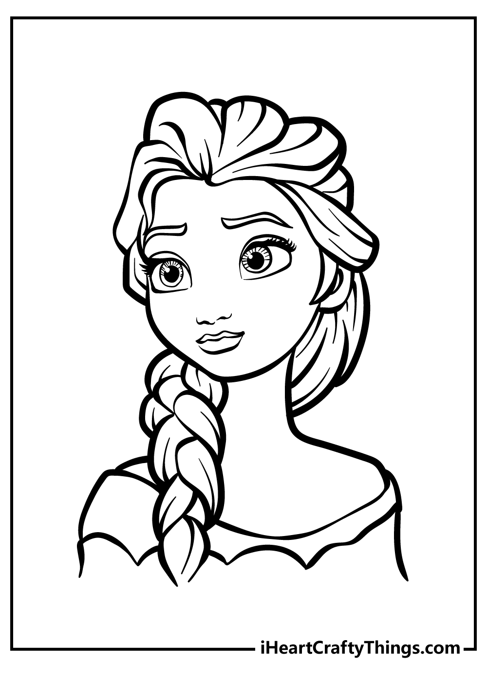 30 Elsa Coloring Pages 100 Free Printables 