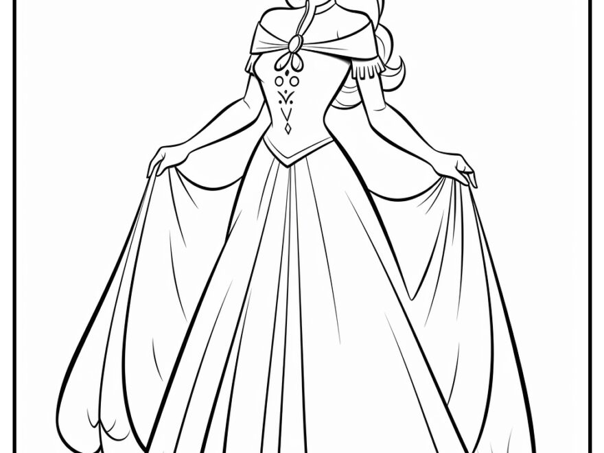 30 Elsa Coloring Pages 100 Free Printables