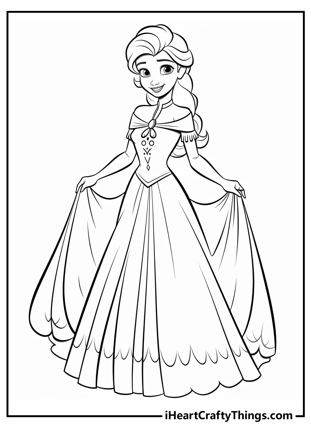 30 Elsa Coloring Pages 100 Free Printables 