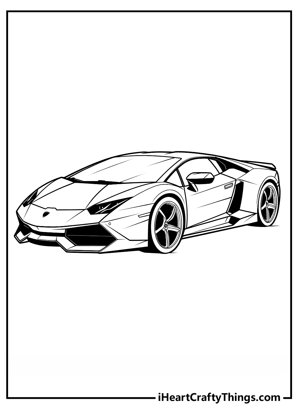 30 Lamborghini Coloring Pages 100 Free Printables 