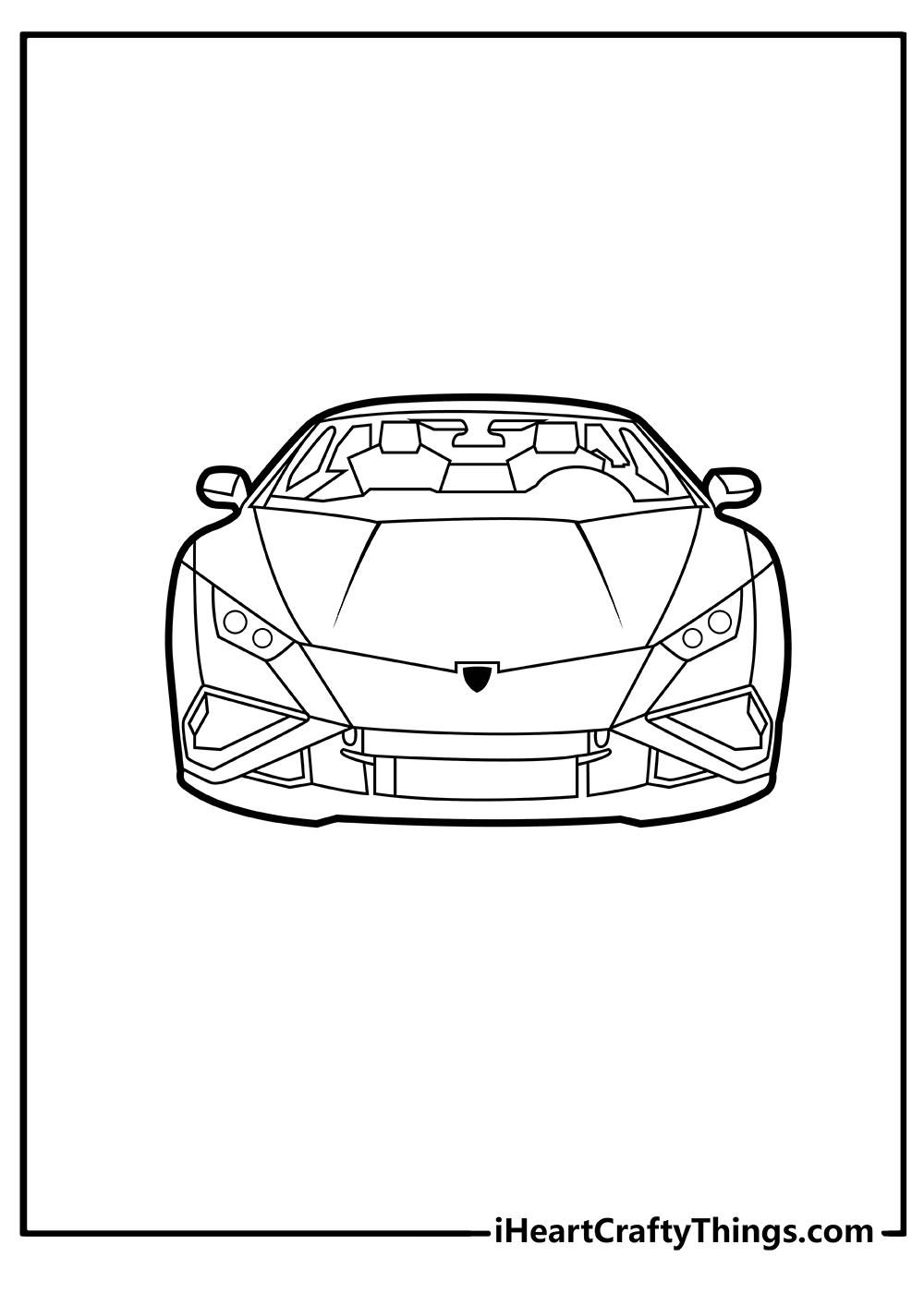 30 Lamborghini Coloring Pages 100 Free Printables 