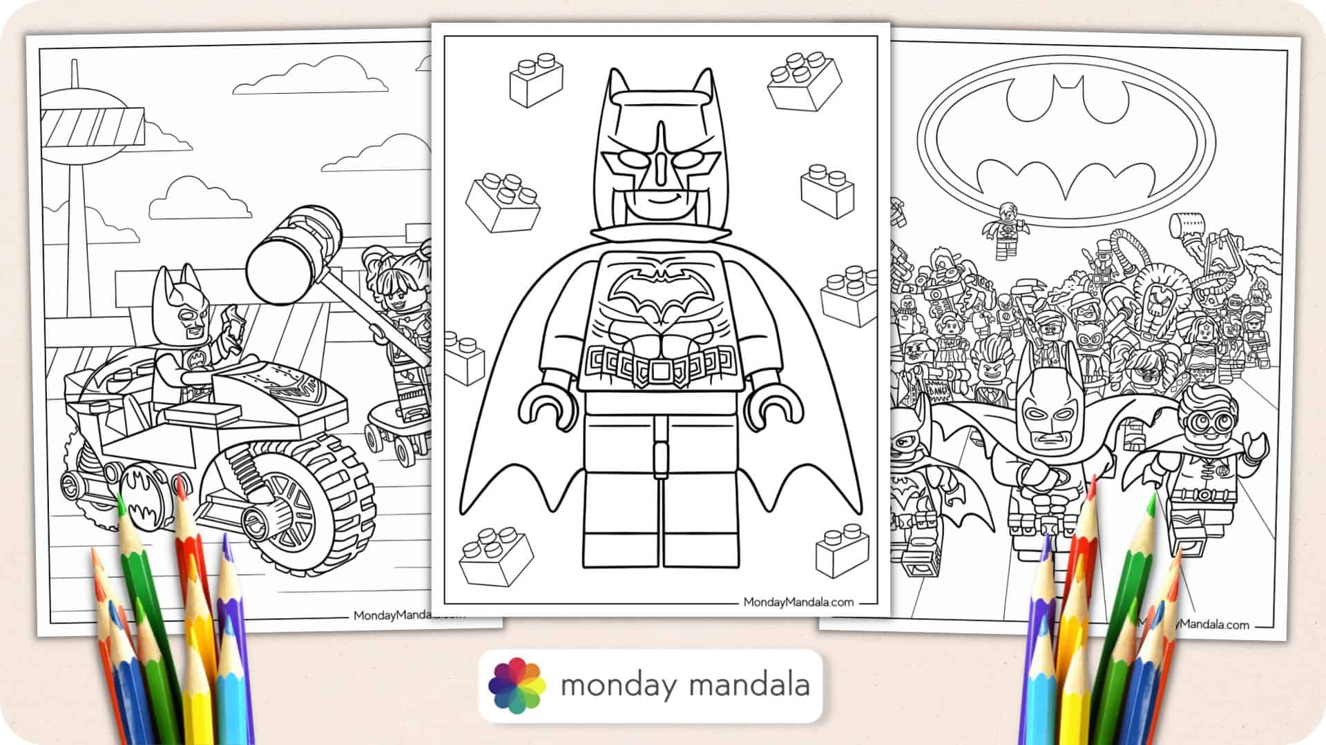 Lego Dc Coloring Pages Lego Dc Coloring Pages