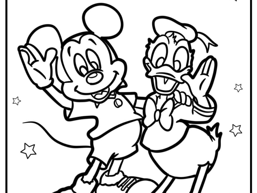 30 New Donald Duck Coloring Pages 100 Free To Print