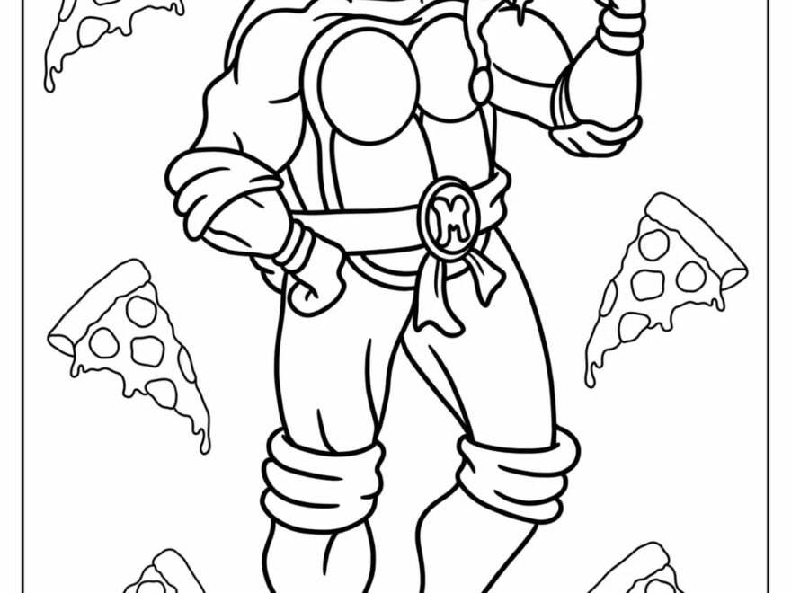 30 Ninja Turtles Coloring Pages Free PDF Printables