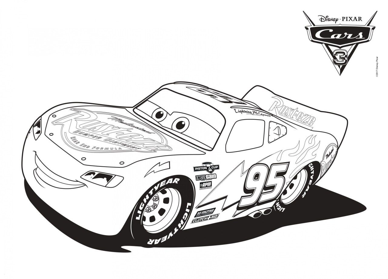 30 Pretty Image Of Lightning Mcqueen Coloring Pages Albanysinsanity