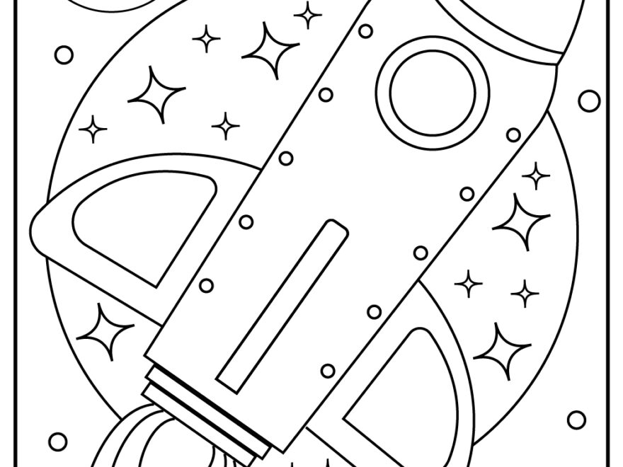 32 Outer Space Coloring Pages 100 Free Printables
