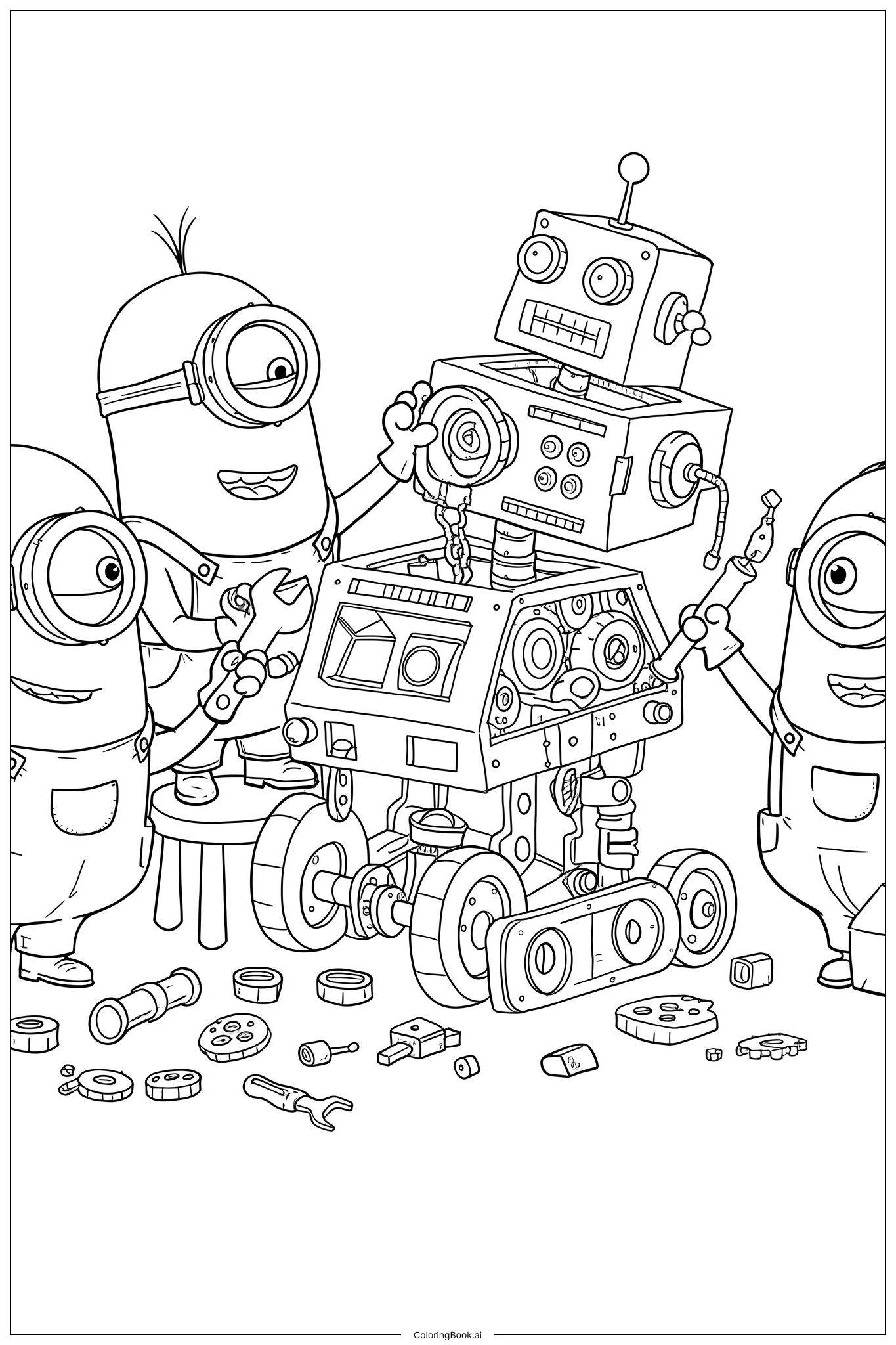 33 Minion Coloring Pages Free PDF PNG Printables 33 Minion Coloring Pages Free PDF PNG Printables