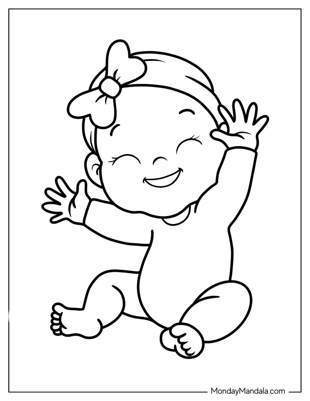 34 Baby Coloring Pages Free PDF Printables 34 Baby Coloring Pages Free PDF Printables