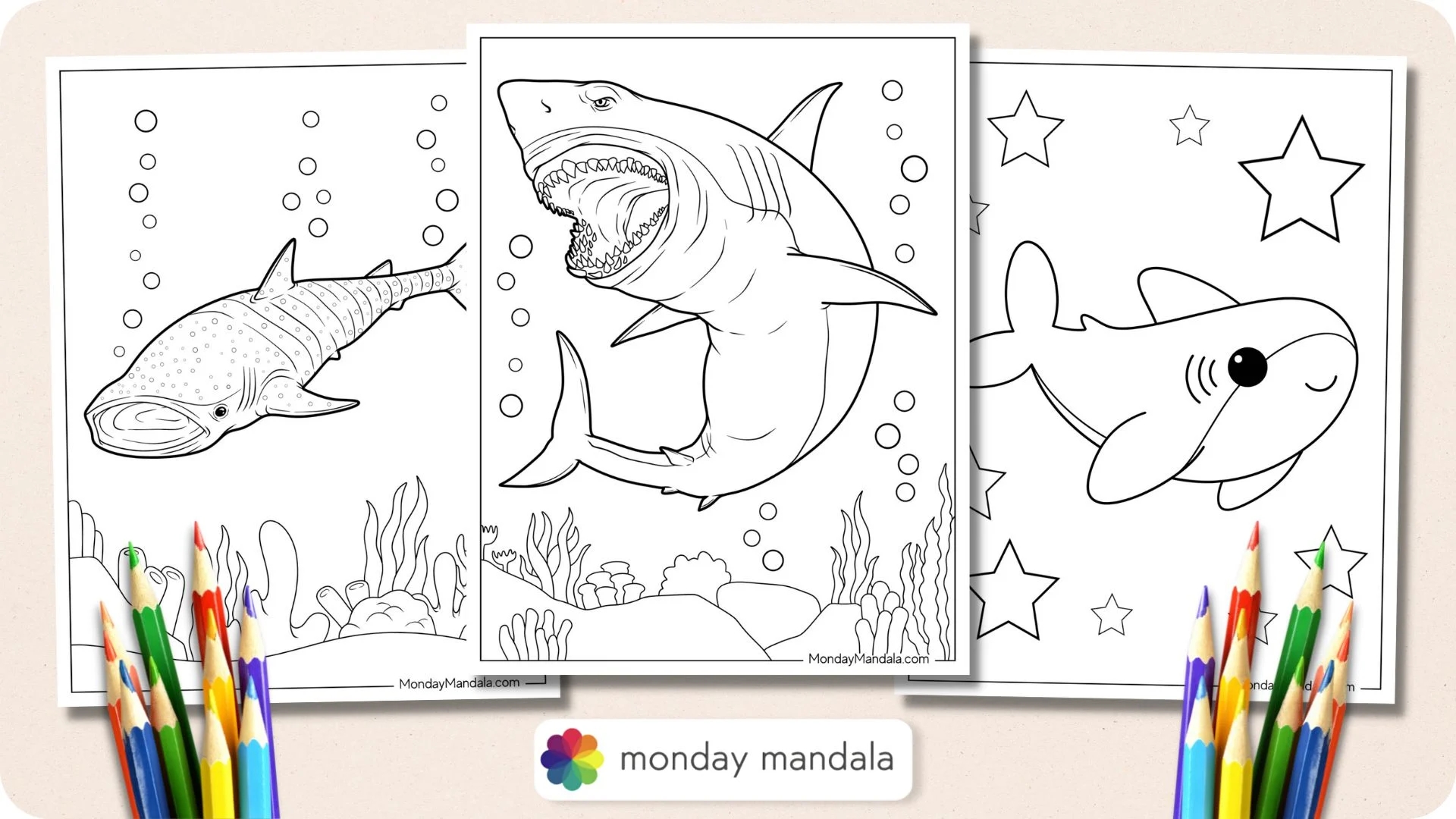 34 Shark Coloring Pages Free PDF Printables 34 Shark Coloring Pages Free PDF Printables