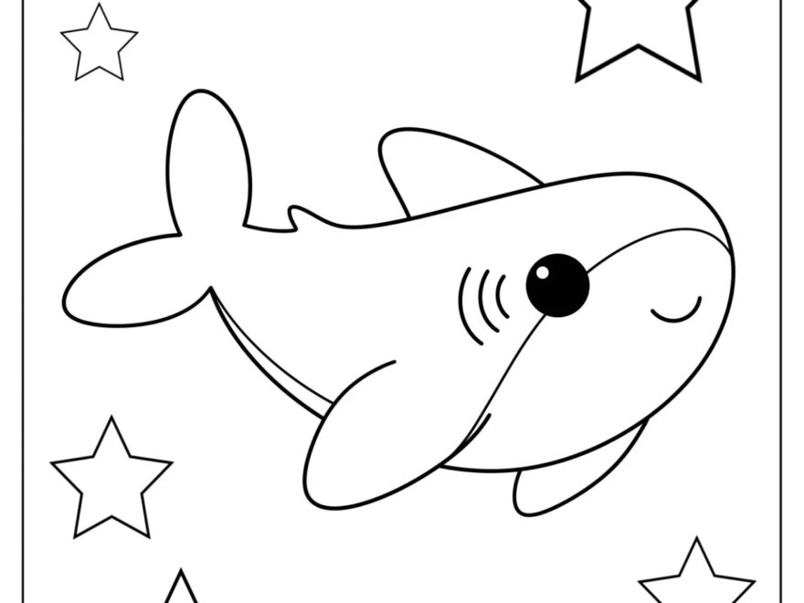 34 Shark Coloring Pages Free PDF Printables