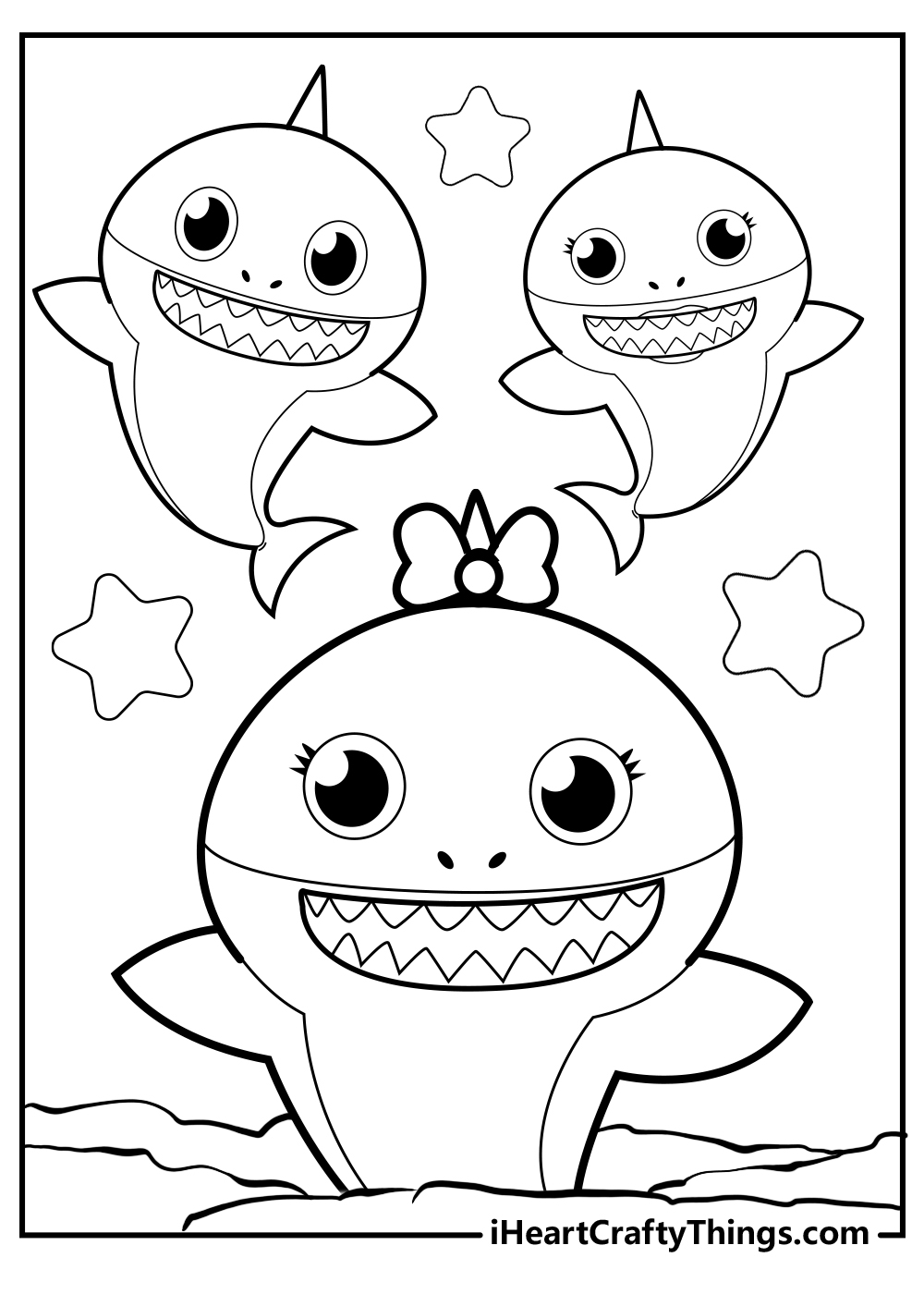 35 Baby Shark Coloring Pages 100 Free PDF Printables 35 Baby Shark Coloring Pages 100 Free PDF Printables
