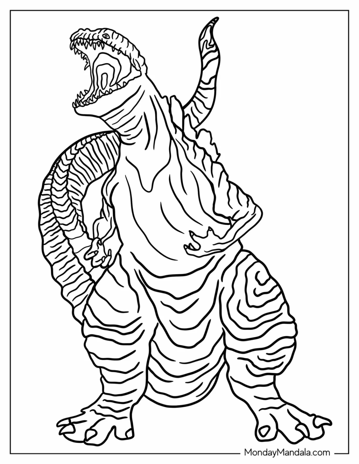 35 Godzilla Coloring Pages Free PDF Printables 35 Godzilla Coloring Pages Free PDF Printables