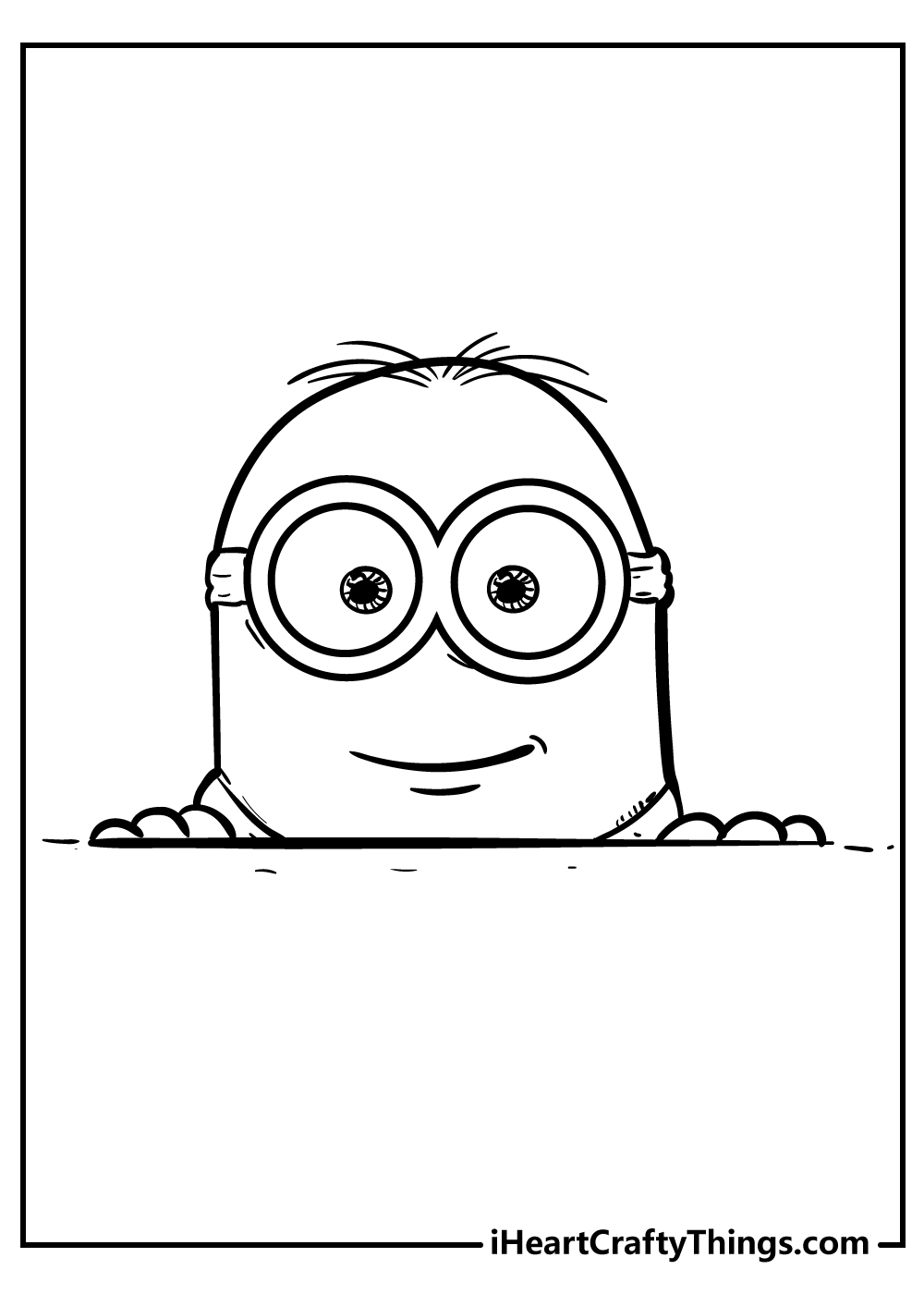 Minion Summer Coloring Pages Minion Summer Coloring Pages