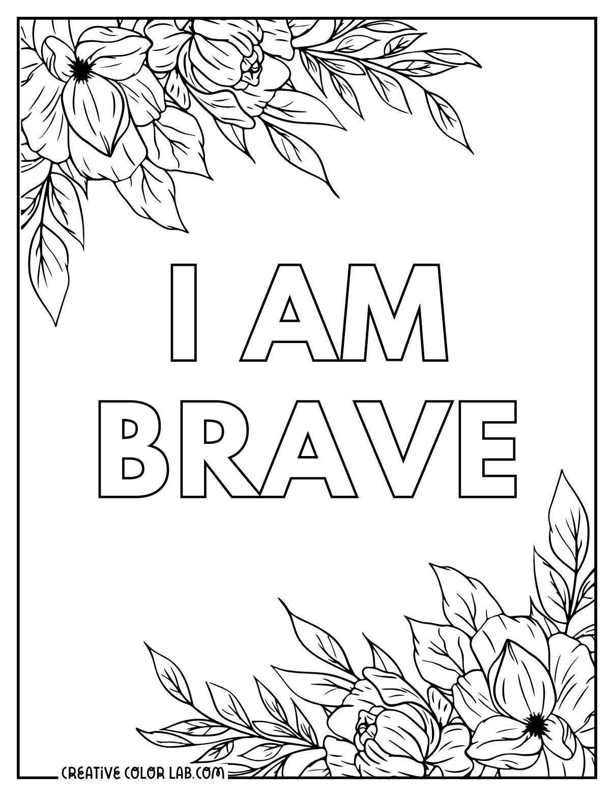 35 Positive Affirmations Coloring Pages Free PDF Printables 35 Positive Affirmations Coloring Pages Free PDF Printables