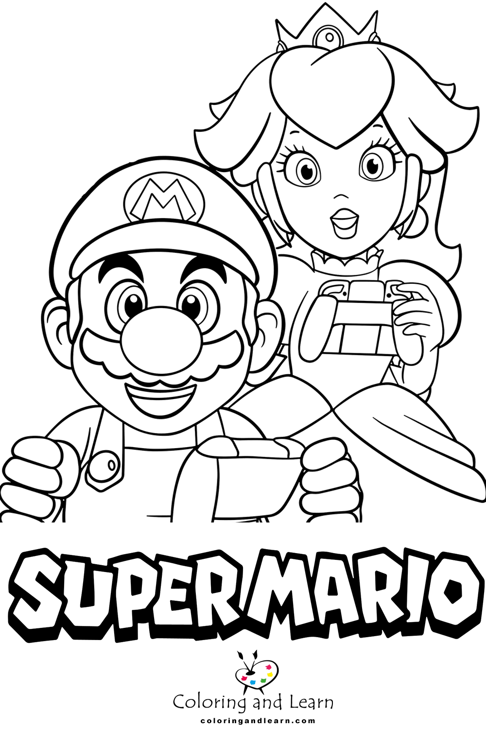 35 Princess Peach Coloring Pages For Mario Enthusiasts Parade