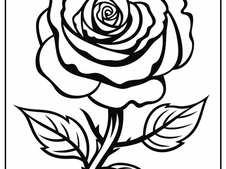 35 Rose Coloring Pages 100 Free To Download Print
