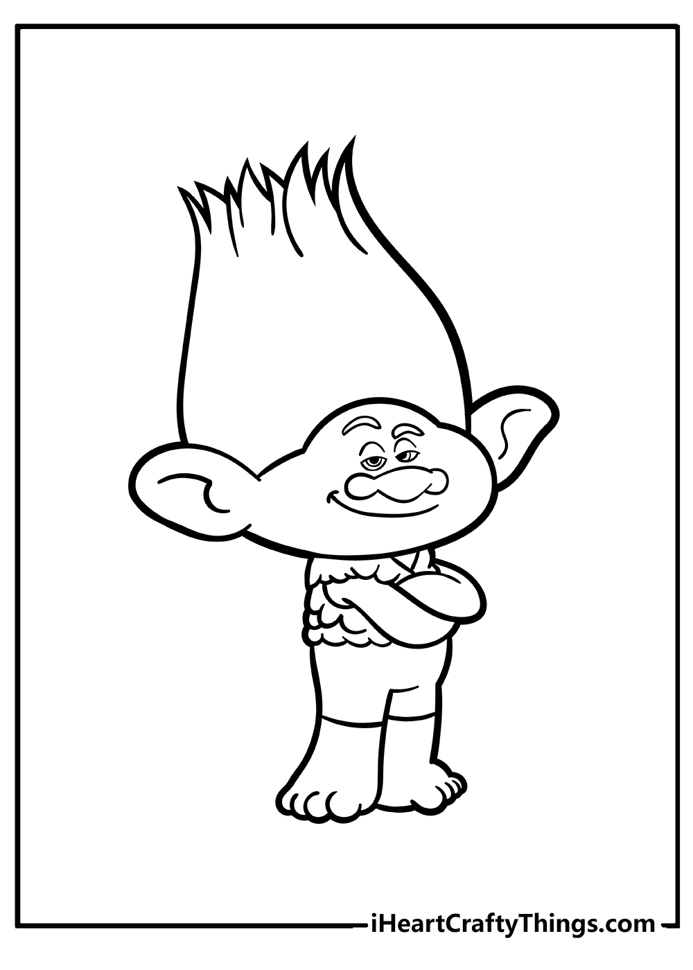 35 Trolls Coloring Pages 100 Free Printables 