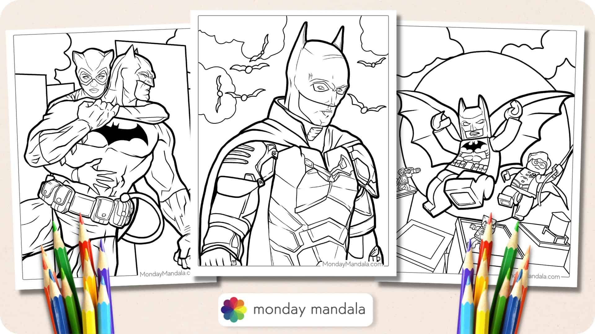 40 Batman Coloring Pages Free PDF Printables 40 Batman Coloring Pages Free PDF Printables