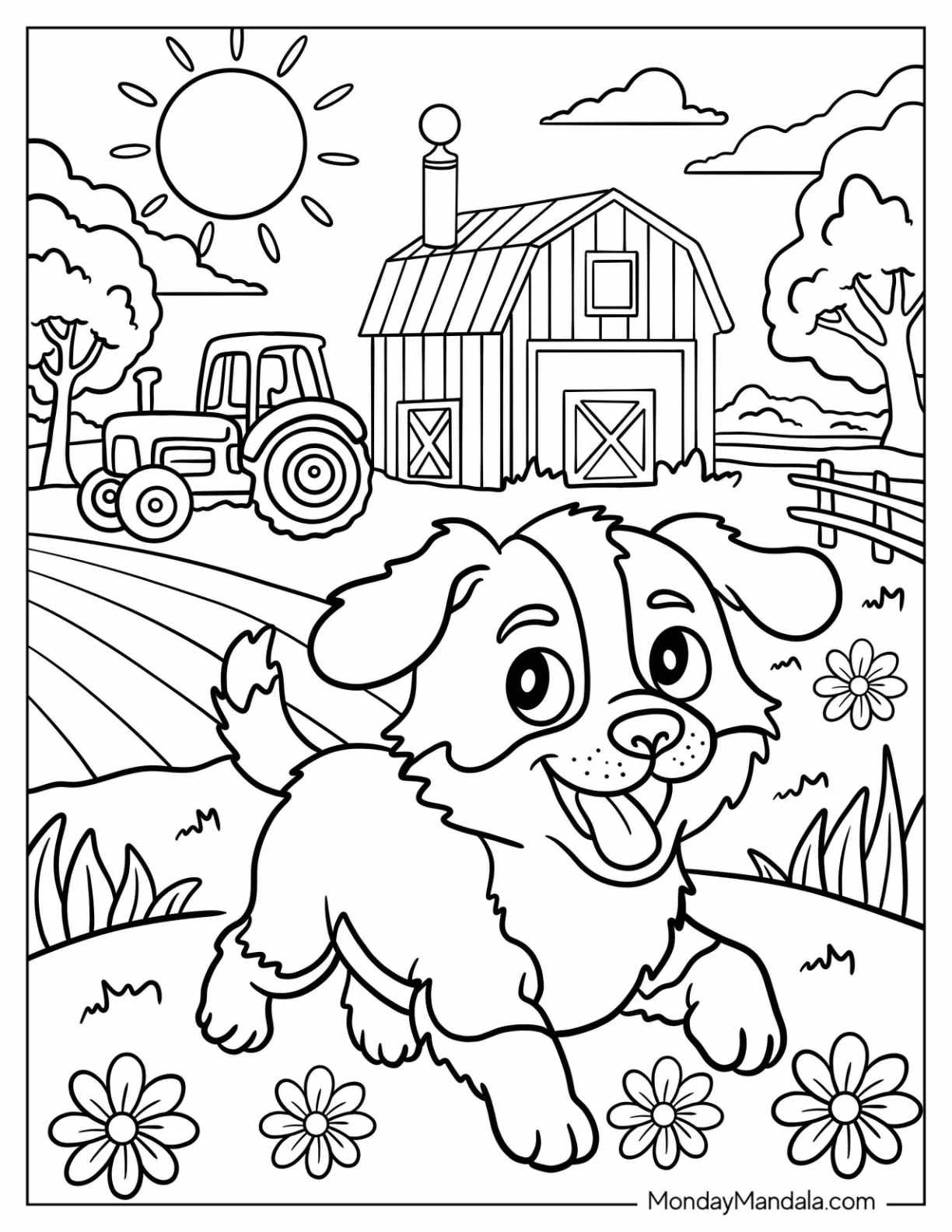 40 Farm Animal Coloring Pages Free PDF Printables 40 Farm Animal Coloring Pages Free PDF Printables