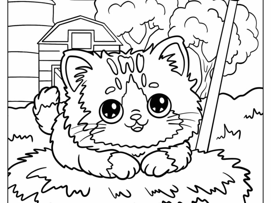 40 Farm Animal Coloring Pages Free PDF Printables
