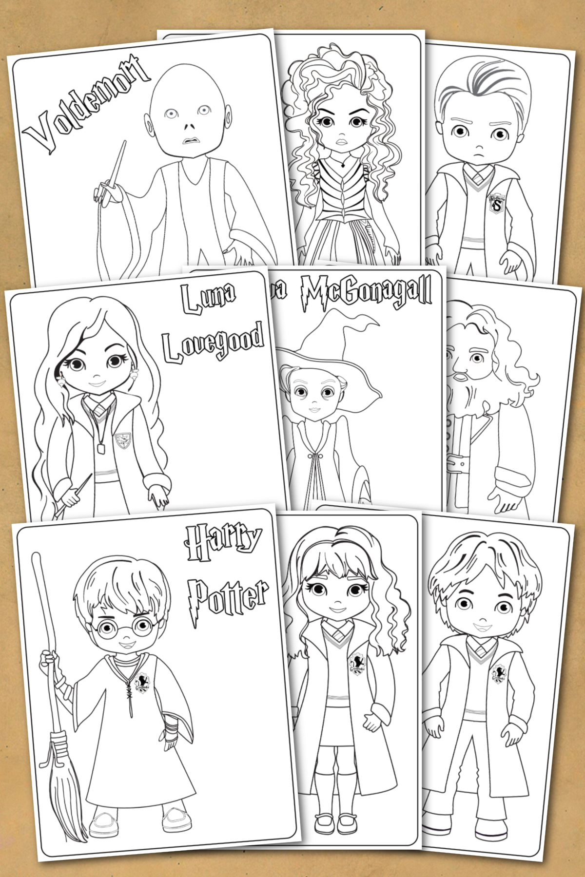 41 Harry Potter Coloring Pages Free Printables 41 Harry Potter Coloring Pages Free Printables