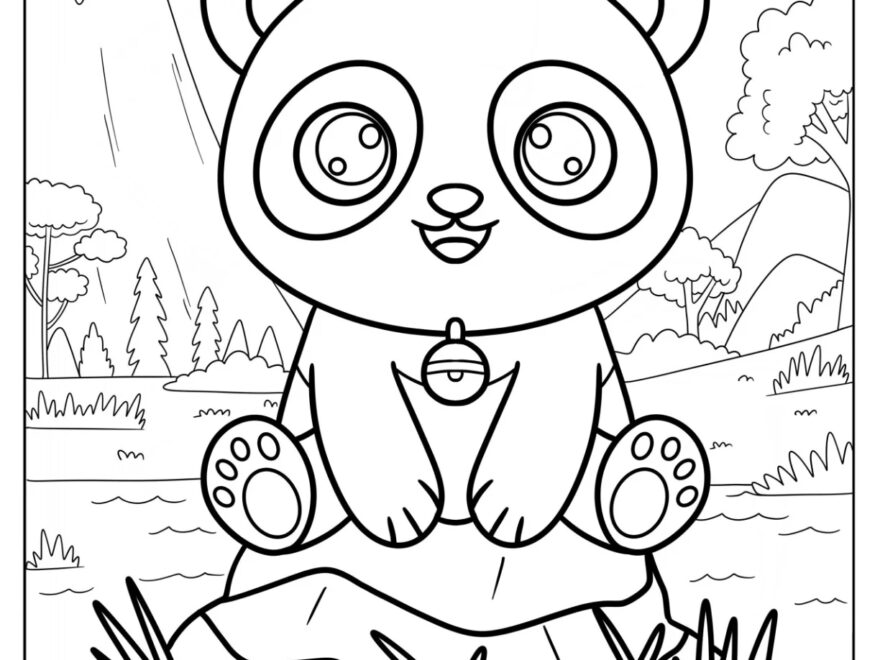 41 Panda Coloring Page Free PDF Printables
