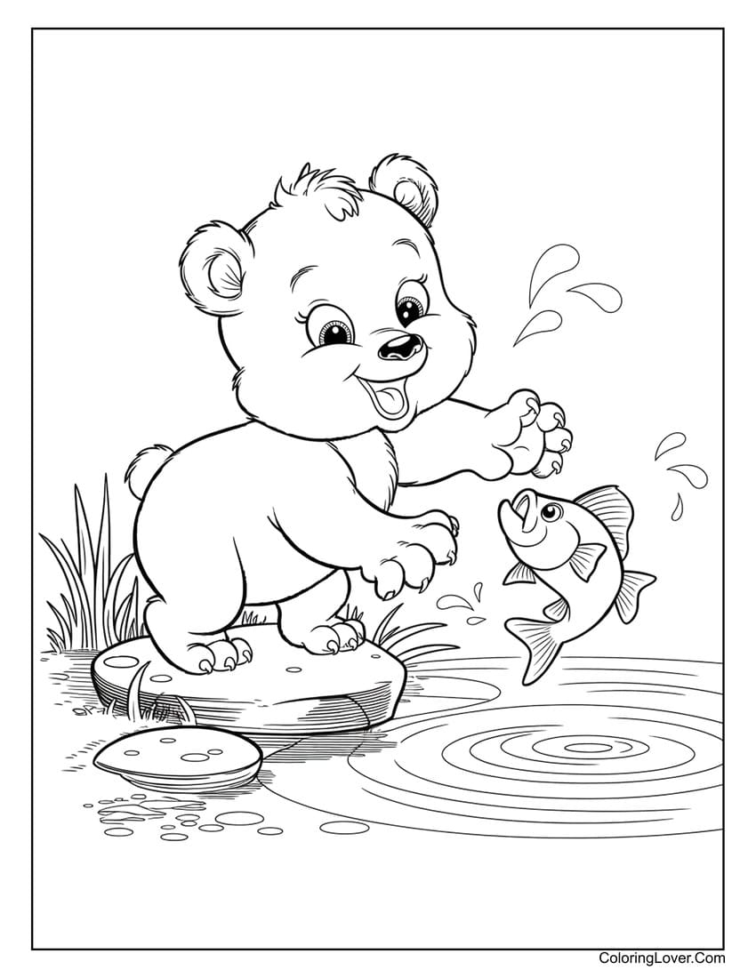 Coloring Pages For Bear Coloring Pages For Bear