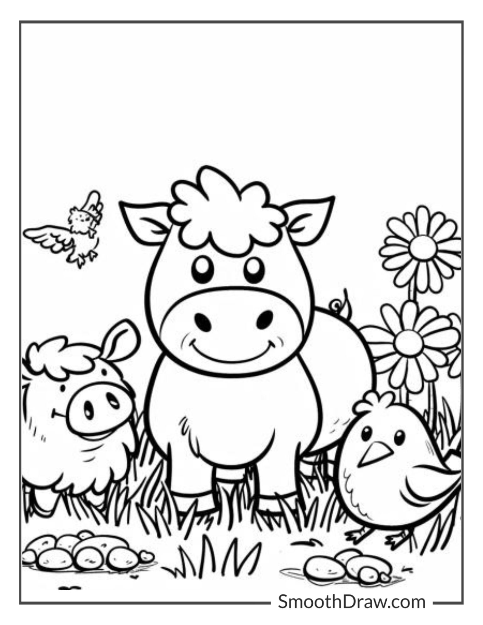 44 Farm Animals Coloring Pages Free Printable PDFs 44 Farm Animals Coloring Pages Free Printable PDFs