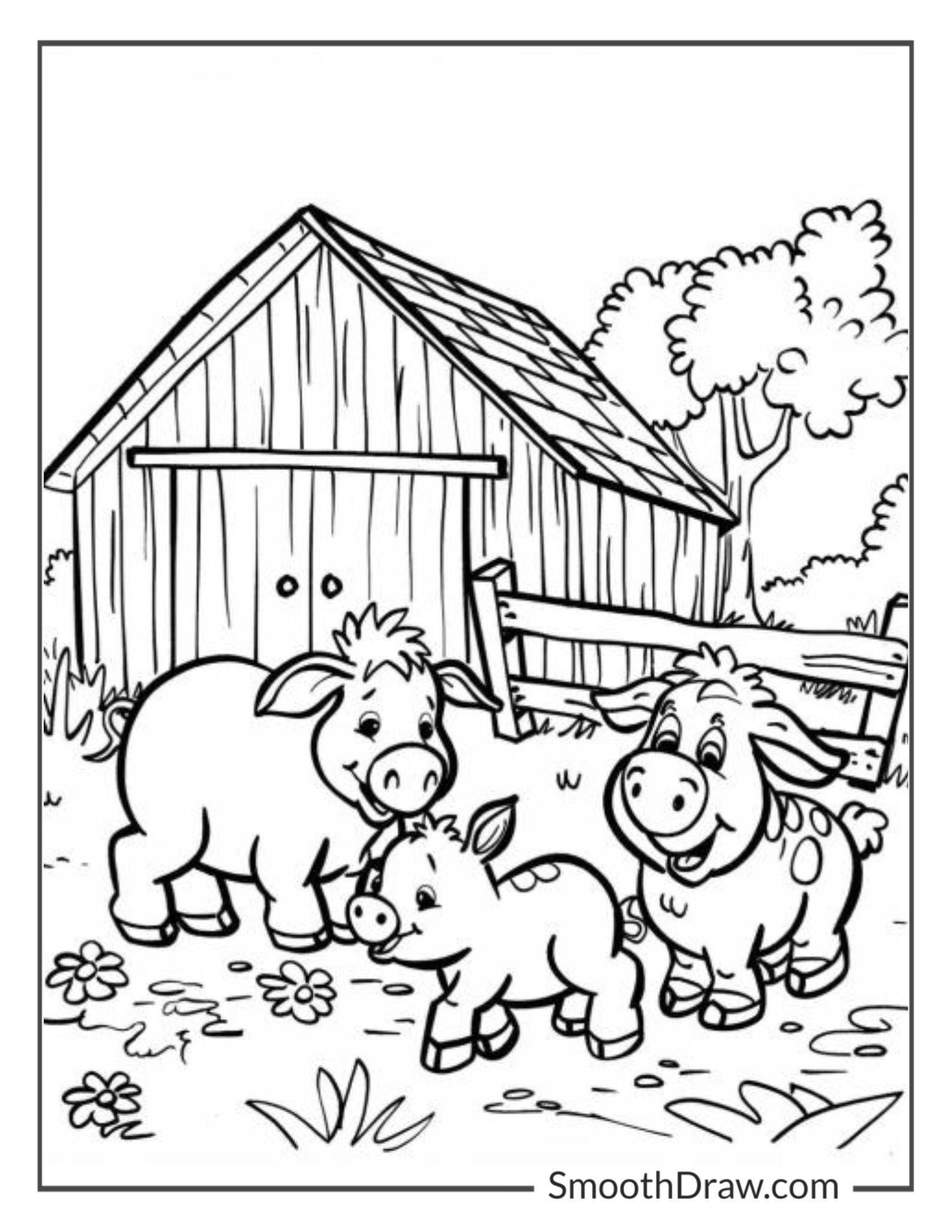44 Farm Animals Coloring Pages Free Printable PDFs 44 Farm Animals Coloring Pages Free Printable PDFs