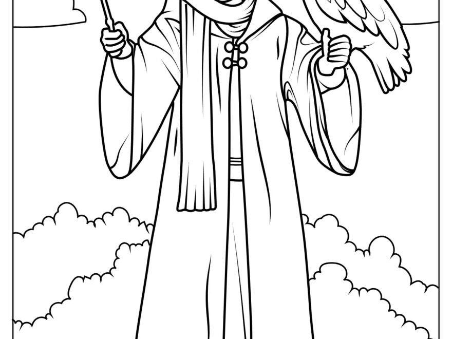 44 Harry Potter Coloring Pages Free PDF Printables