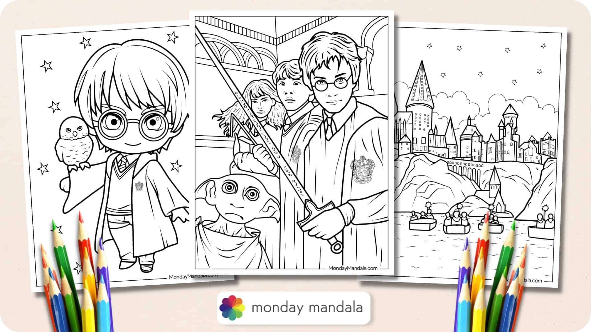44 Harry Potter Coloring Pages Free PDF Printables 44 Harry Potter Coloring Pages Free PDF Printables