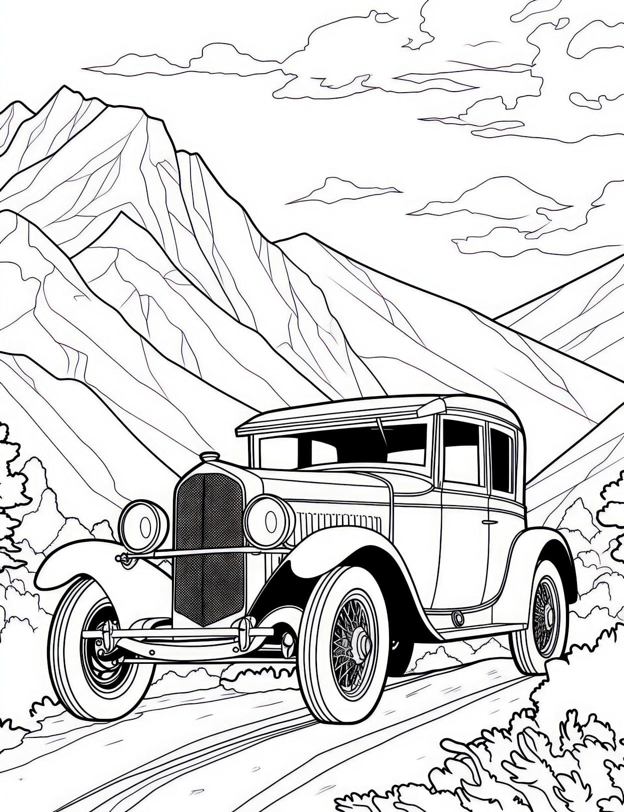 45 Car Coloring Pages For Adults And Kids Our Mindful Life 45 Car Coloring Pages For Adults And Kids Our Mindful Life