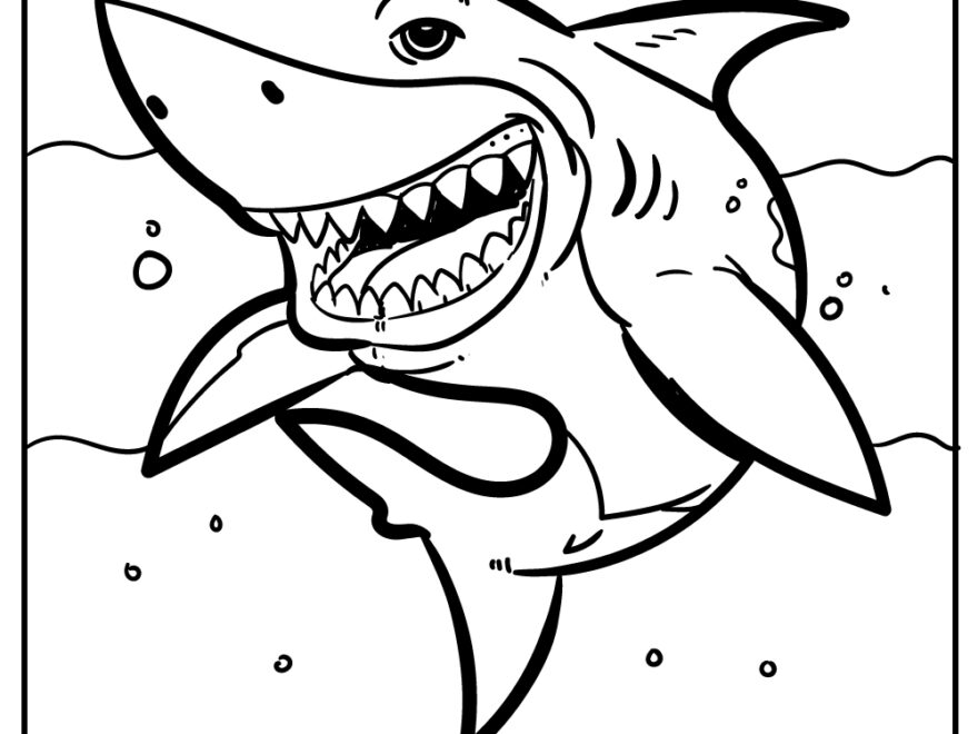 45 Shark Coloring Pages 100 Free Printables