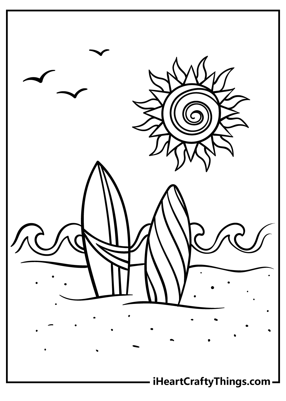 45 Summer Coloring Pages Free To Print Detailed PDF Sheets 45 Summer Coloring Pages Free To Print Detailed PDF Sheets
