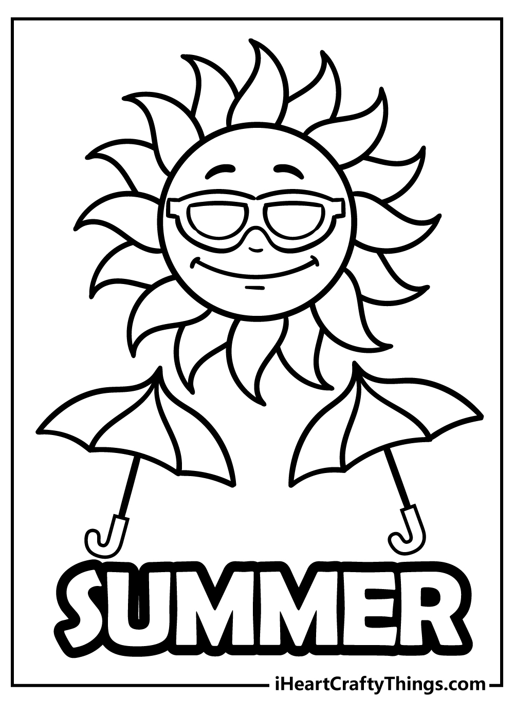 45 Summer Coloring Pages Free To Print Detailed PDF Sheets 45 Summer Coloring Pages Free To Print Detailed PDF Sheets