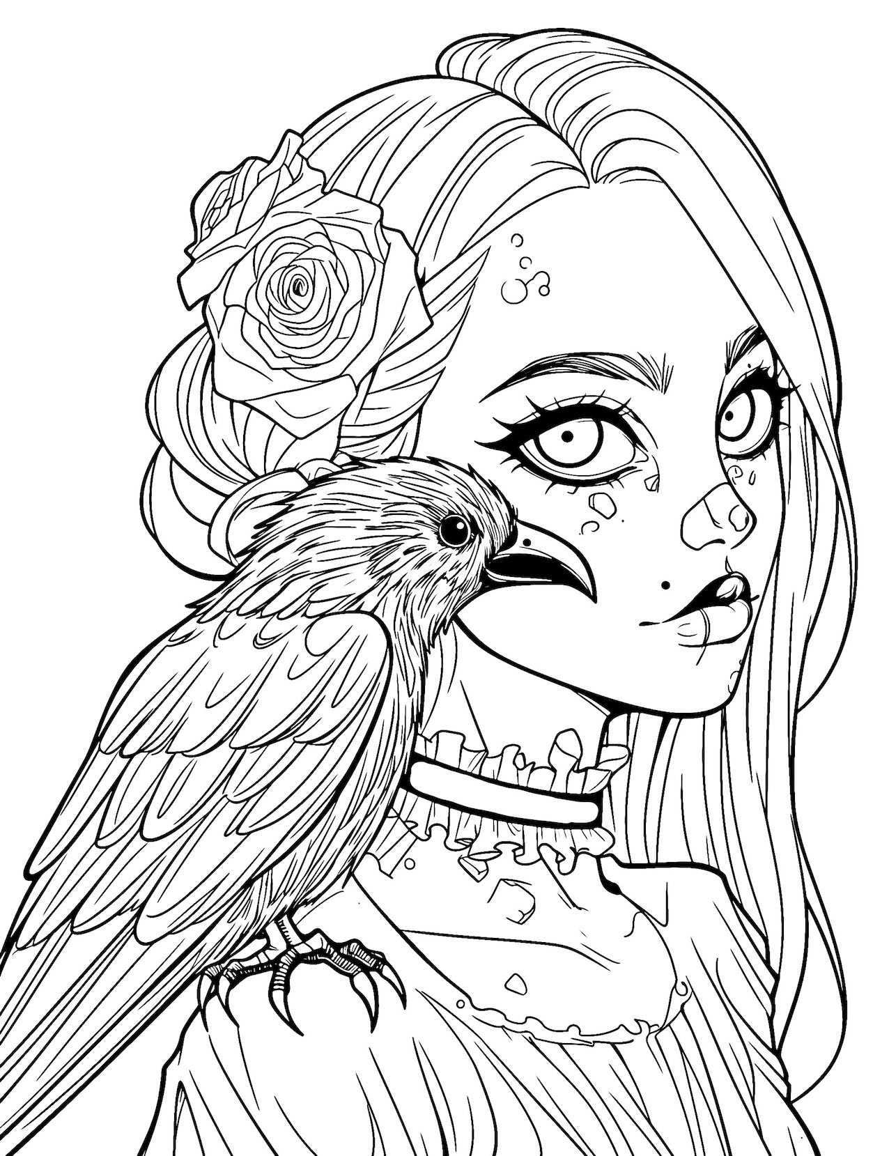 47 Captivating Zombie Coloring Pages For Kids And Adults Our Mindful Life